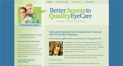 Desktop Screenshot of bettereyecarenebraska.com